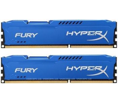 Память для ПК Kingston DDR3 1866 8GB KIT (4GBx2) 1.5V HyperX Fury Blue