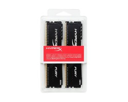 Память для ПК Kingston DDR4 3000 16GB KIT (8GBx2) HyperX Fury Black