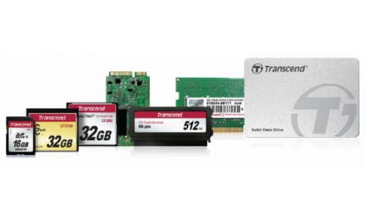 Широкий ассортимент промышленной продукции Transcend