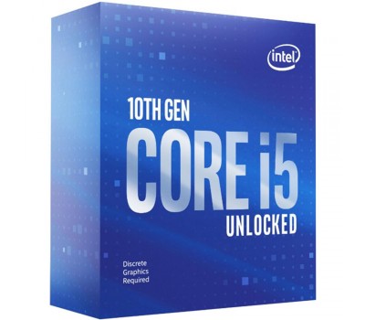 ЦПУ Intel Core i5-10600KF 6/12 4.1GHz 12M LGA1200 125W w/o graphics box
