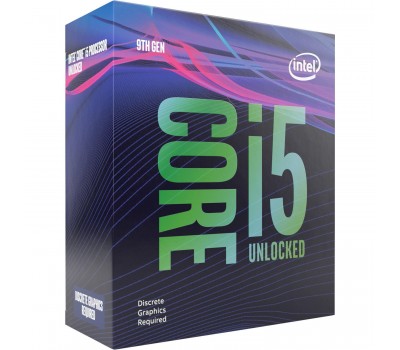 ЦПУ Intel Core i5-9600KF 6/6 3.7GHz 9M LGA1151 95W w/o graphics box