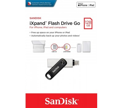 Накопитель SanDisk 128GB iXpand Go USB 3.0 /Lightning Apple