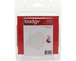Пластиковые карты 0.76мм для принтера Badgy100/200 (100 штук)