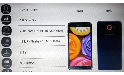 Фаблет Samsung Galaxy J7 Max получит 5,7" дисплей Full HD