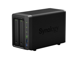 Сетевое хранилище NAS Synology DS716+II 2x3.5" SATA,2x1GE,3xUSB3.0,1xeSATA