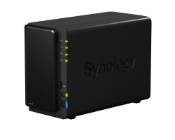 Сетевое хранилище NAS Synology DS216 2x3.5" SATA,1x1GE,2xUSB3.0,1xUSB2.0