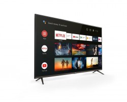 Телевизор 43" LED 4K TCL 43EP640 Smart, Android, Black