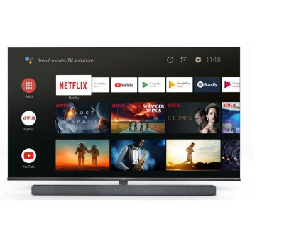 Телевизор 65" Mini LЕD 4K TCL 65X10 Smart, Android, Black