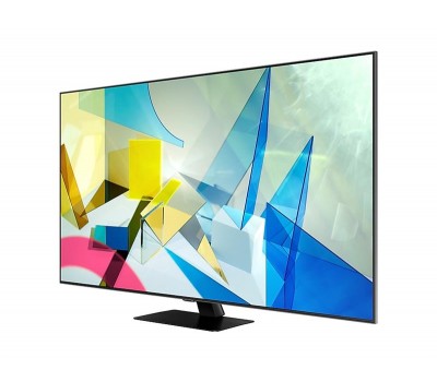 Телевизор 55" QLED 4K Samsung QE55Q80TAUXUA Smart, Tizen, Silver