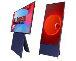 Телевизор 43" QLED 4K Samsung QE43LS05TAUXUA Smart, Tizen, Gray, Sero