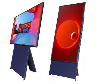 Телевизор 43" QLED 4K Samsung QE43LS05TAUXUA Smart, Tizen, Gray, Sero