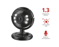 Веб-камера Trust SPOTLIGHT PRO HD BLACK