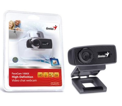 Веб-камера Genius FaceCam 1000X HD Black