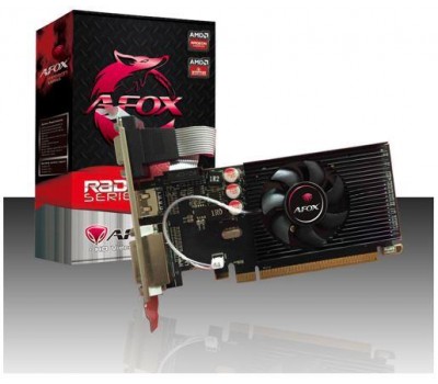 Видеокарта AFOX Radeon R5 230 2GB DDR3 64 Bit DVI-HDMI-VGA Low profile