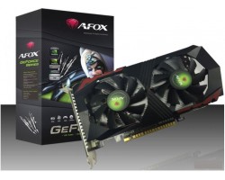 Видеокарта AFOX Geforce GTX1050Ti 4GB GDDR5 128Bit DVI-HDMI-DP Dual Fan (!)