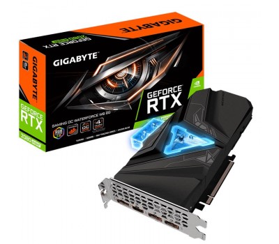 Видеокарта GIGABYTE GeForce RTX2080 SUPER 8GB DDR6 256bit DPx3-HDMI GAMING OC WATERFORCE WB
